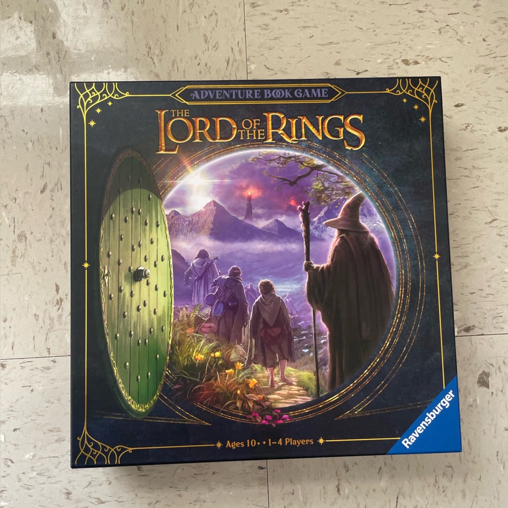 Ravensburger The Lord of the Rings Adventure Book Game - Board Game